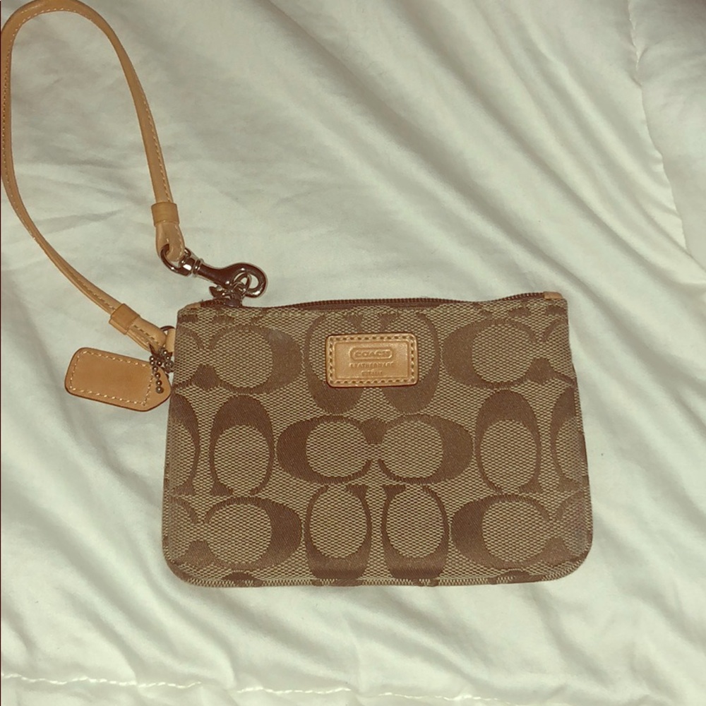 Coach wristlet